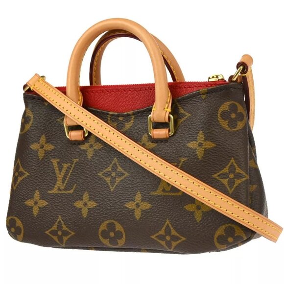 Louis Vuitton Monogram Nano Pallas 2way Handbag M61254 SN2155 194081 - Picture 11 of 15
